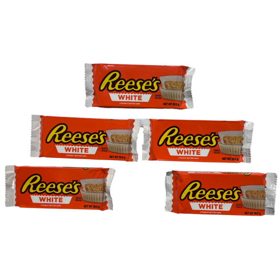 Reese's 2 White Peanut Butter Cups 39 g Zvýhodněné balení 5 ks