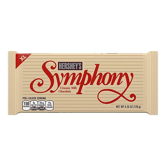Hershey's Symphony mléčná čokoláda 120 g