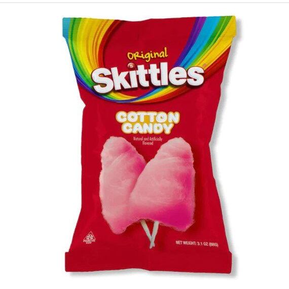 Skittles fruit cotton candy 88 g