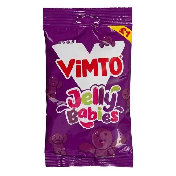 Vimto Jelly Babies žvýkací bonbony ovocných příchutí 140 g PM