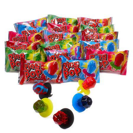 Ring Pop lollipop with fruit flavor in the shape of a ring 1pc 14g