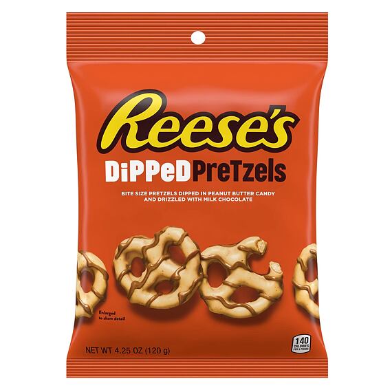Reese's pretzels with milk chocolate and peanut butter flavor 120 g