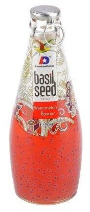 Basil Seed nápoj se semínky bazalky a příchutí vodního melounu 290 ml