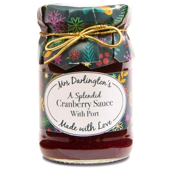 Mrs Darlington's cranberry sauce with port wine 200 g