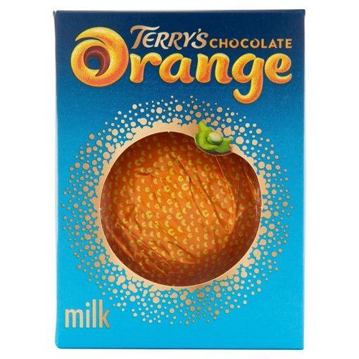 Terry's mléčná čokoláda s příchutí pomeranče 157 g