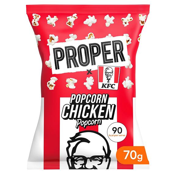 Proper popkorn s příchutí KFC smaženého kuřete 70 g