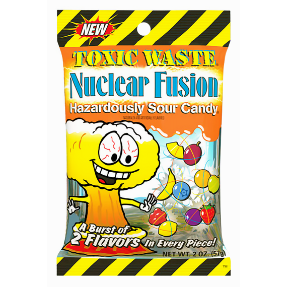 Toxic Waste Nuclear kyselé bonbonky s ovocnými příchutěmi 57 g