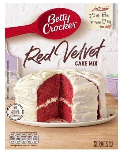 Betty Crocker směs na přípravu dortu Red Velvet 432 g