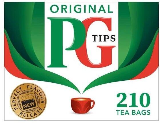 PG Tips black tea 210 pcs 609 g
