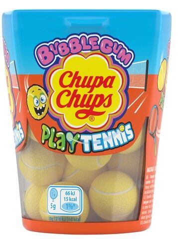 Chupa Chups žvýkačky ve tvaru tenisových míčků 90 g