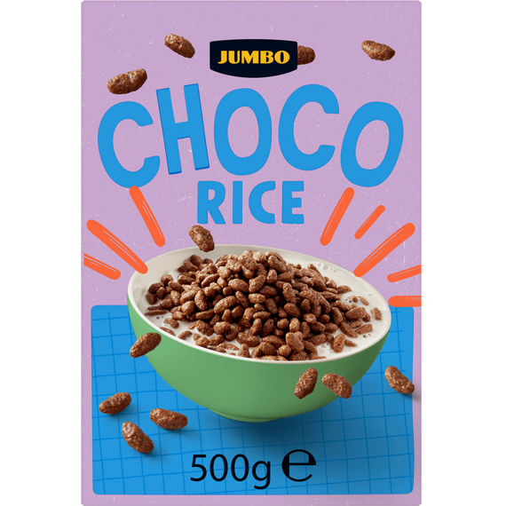 Jumbo rice cereal with chocolate flavor 500 g
