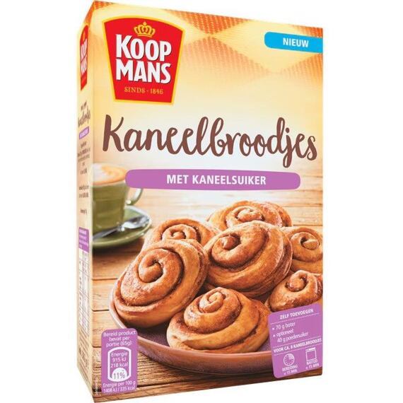 Koopmans směs na přípravu skořicových rolek 362 g