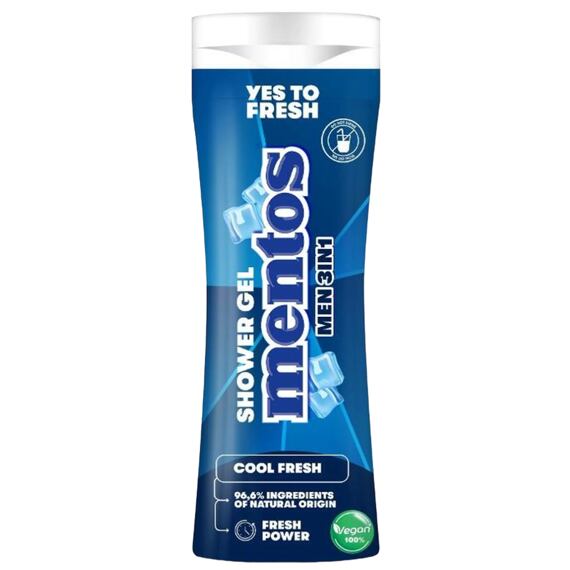 Mentos sprchový gel s vůní mentolu 300 ml