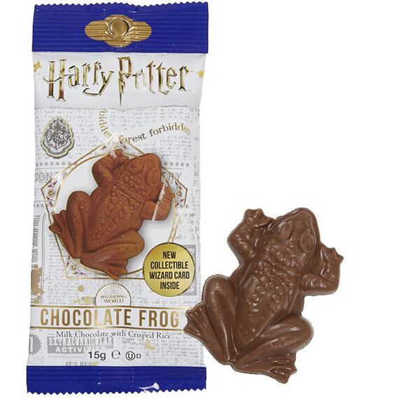 Harry Potter mléčná čokoláda s křupinkami ve tvaru žáby 15 g