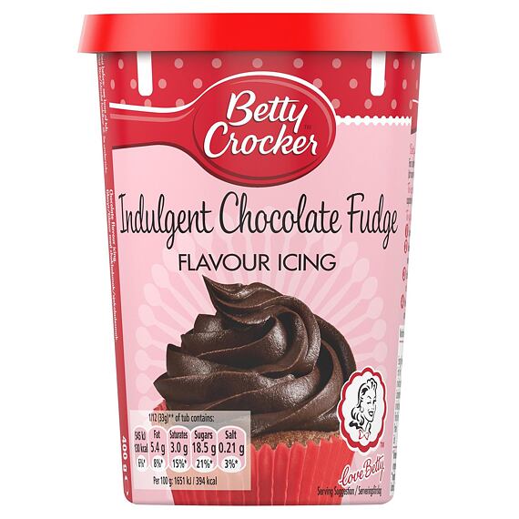 Betty Crocker Indulgent Chocolate Fudge Icing 400 g