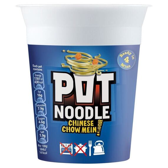 Pot Noodle Chinese Chow Mein 90 g