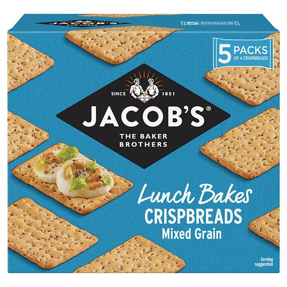 Jacob's Mixed Grain Crispbreads 190 g