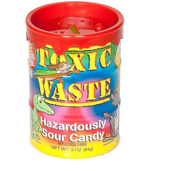 Toxic Waste Sour Candy Tye-Dye Money Bank 84 g