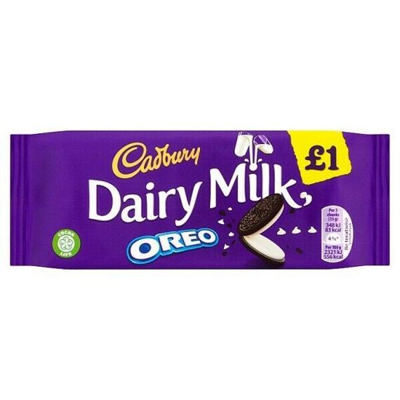 Cadbury Dairy Milk Oreo 120 g PM