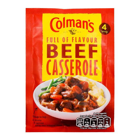 Colman's Beef Casserole Mix 40 g