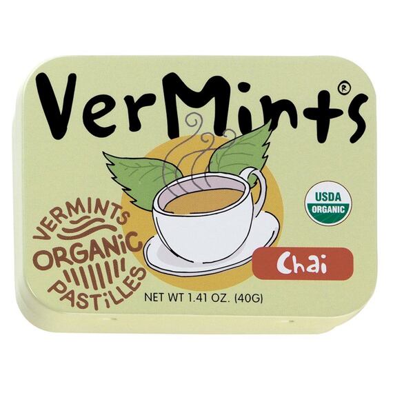 VerMints pastilky s příchutí chai 40 g