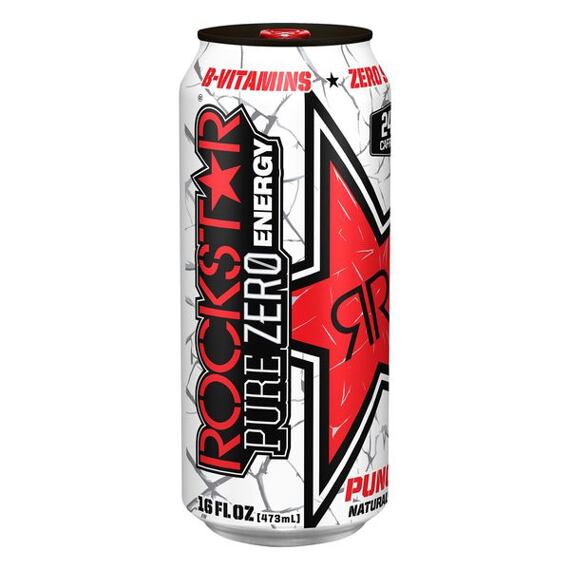 Rockstar energetický nápoj bez cukru s příchutí ovocného punče 473 ml