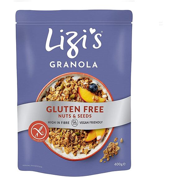 Lizi's bezlepková granola s ořechy a semínky 400 g
