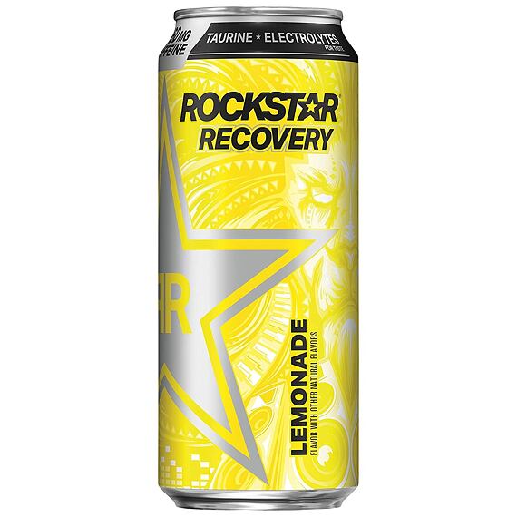 Rockstar Recovery energetický nápoj s příchutí citronové limonády 473 ml