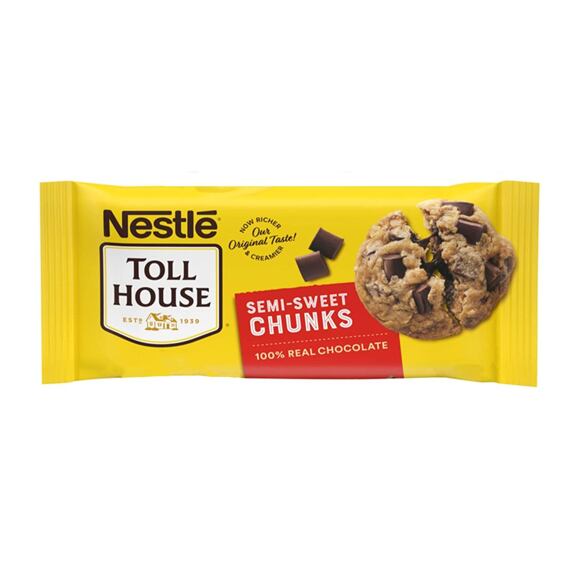 Nestlé Toll House polosladké čokoládové kousky 326 g