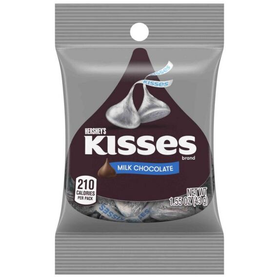 Hershey's Kisses pusinky z mléčné čokolády 43 g