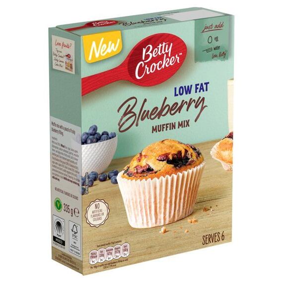 Betty Crocker blueberry muffin mix 350 g