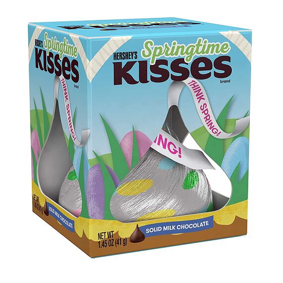 Hershey's Springtime Kisses pusinka z mléčné čokolády 41 g
