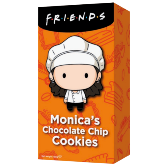 Friends Monica sušenky s kousky tmavé čokolády 150 g