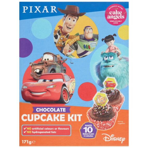Cake Angels Disney Pixar set na přípravu čokoládových cupcaků 176 g