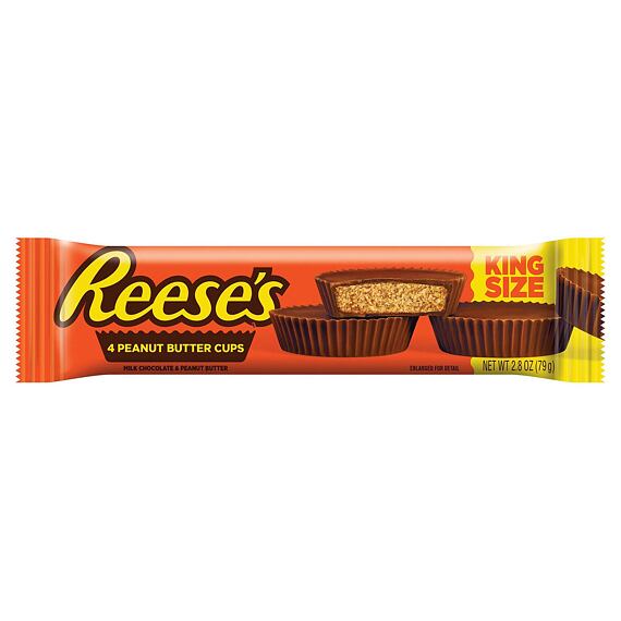 Reese's 4 Peanut Butter Cup King Size 79 g Celé Balení 24 ks