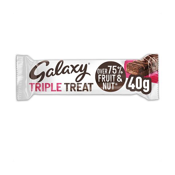 Galaxy milk chocolate bar with dates and peanuts with cocoa 40 g