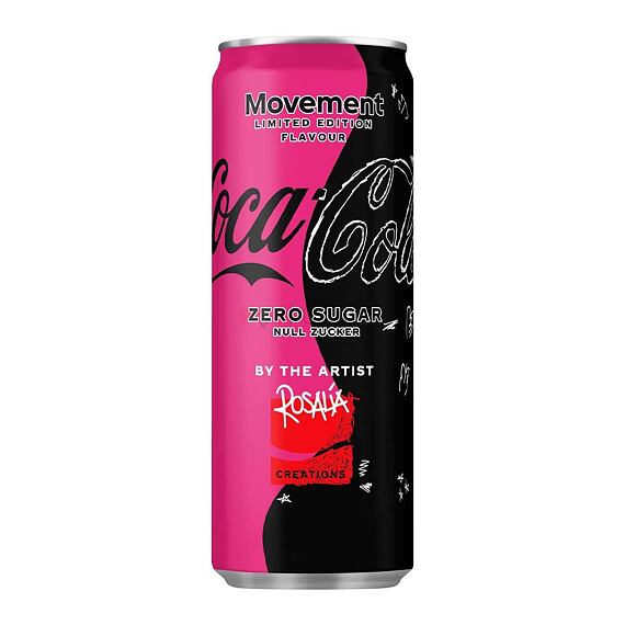 Coca Cola Movement sycený nápoj bez cukru s příchutí kokosu, skořice a vanilky 250 ml
