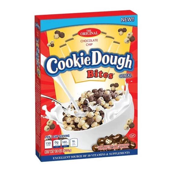 Cookie Dough cereálie s příchutí mléčné čokolady a sušenkového těsta 369 g