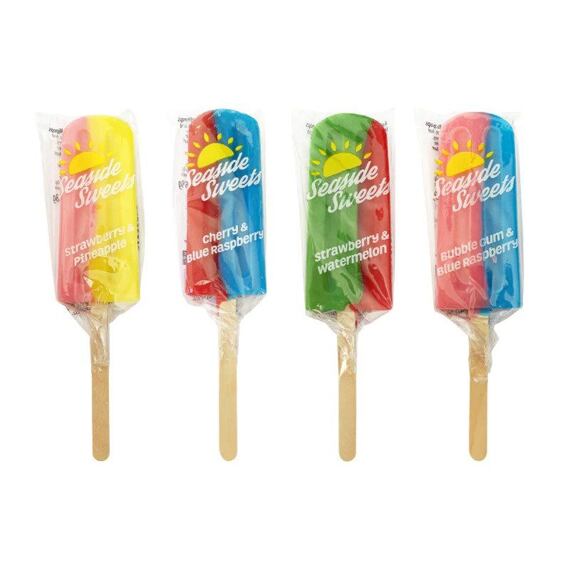 Seaside lollipop in the shape of a nun with fruit flavors 1 pc 58 g