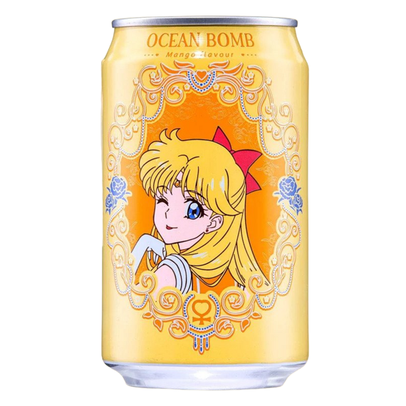 Ocean Bomb Sailor Moon sycený nápoj s příchutí manga 330 ml