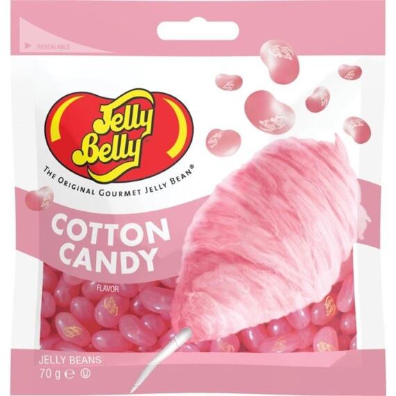 Jelly Belly Jelly Beans žvýkací bonbonky s příchutí cukrové vaty 70 g