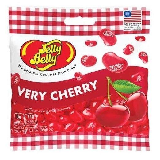 Jelly Belly žvýkací bonbonky s příchutí třešně 70 g