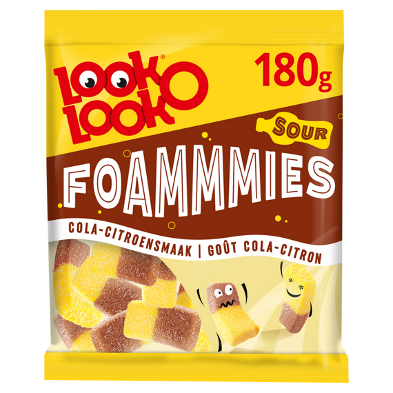 Look-O-Look chewing candies with cola and lemon flavor 180 g