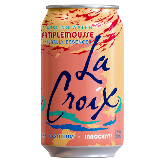 La Croix carbonated drink with grapefruit flavor 355 ml