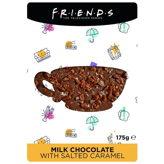 Friends milk chocolate with salted caramel flavor 175 g
