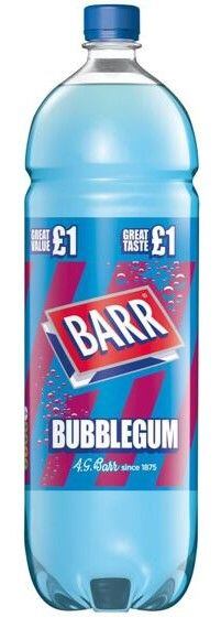 Barr carbonated drink with chewing gum flavor 2 l PM