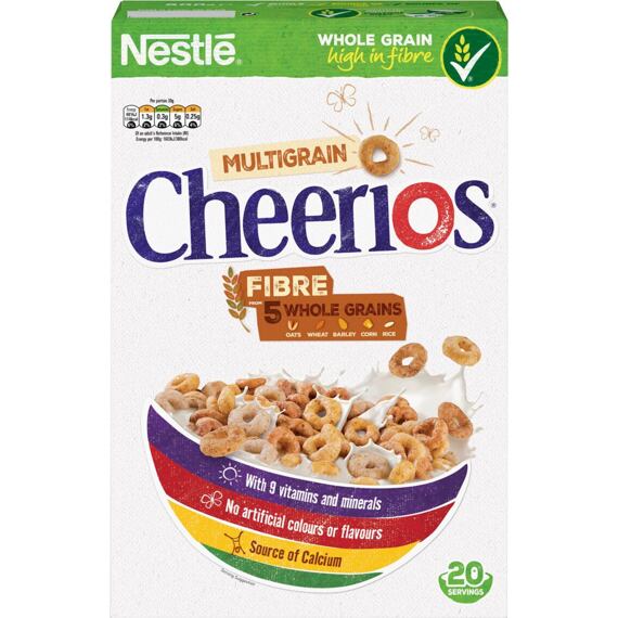 Cheerios whole grain cereal rings 600 g