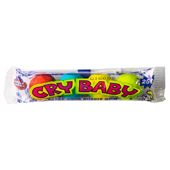 Cry Baby Extra Sour Bubble Gum 18 g
