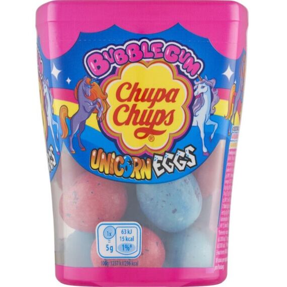 Chupa Chups chewing gum in the shape of unicorn eggs 90 g