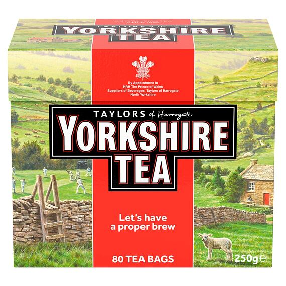 Yorkshire Tea 80 pcs 250 g